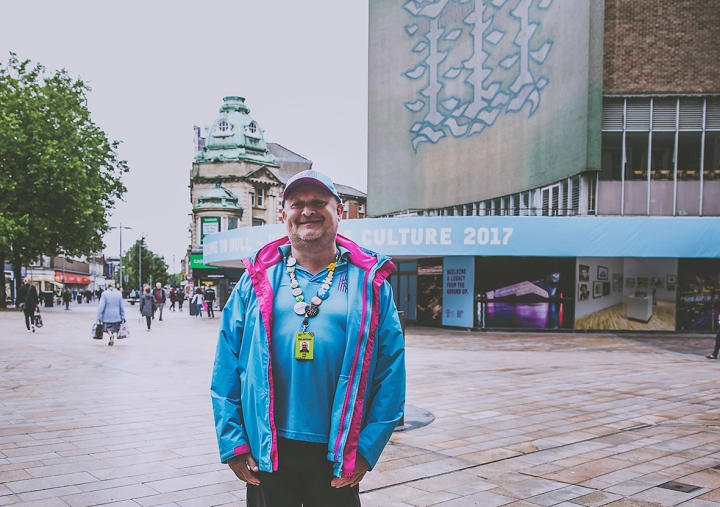 HULL CITY OF CULTURE VOLUNTEER SMILEY AS EVER