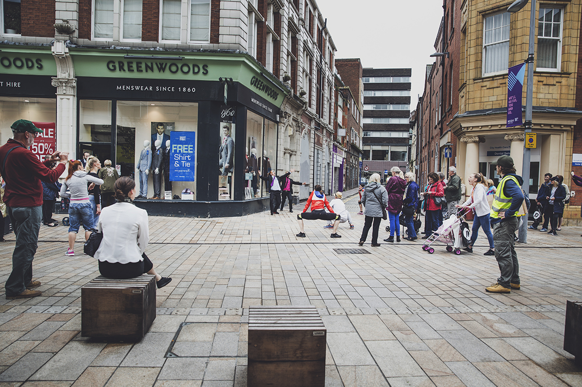 (IN)VISIBLE DANCING PROTEIN DANCE @HULL UK CITY OF CULTURE JAMESON STREET