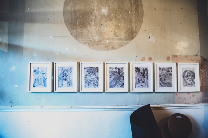 LIFE IN PICTURES BY KAUSAR @GROUND GALLERY DRAWINGS