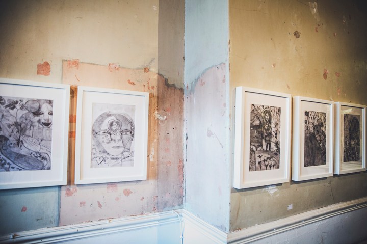 LIFE IN PICTURES BY KAUSAR @GROUND GALLERY DRAWINGS 2