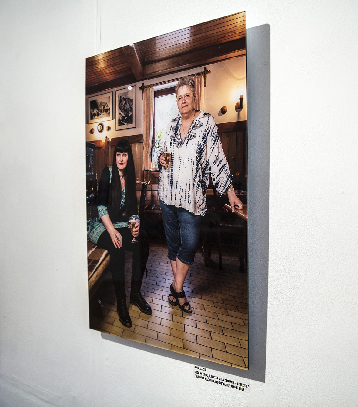 VISIBLE GIRLS: REVISITED by ANITA CORBIN friends reunited photograph