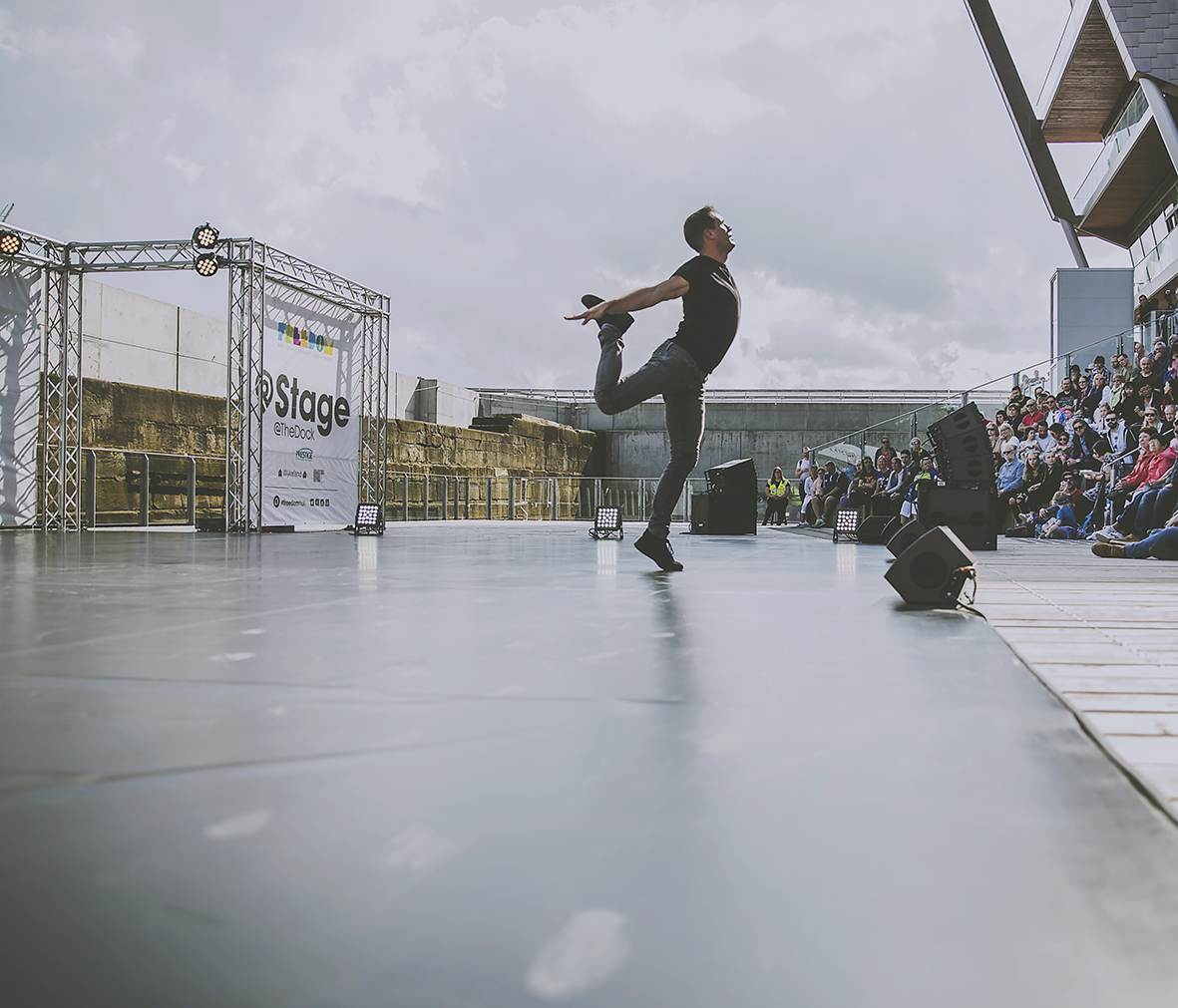 MAN DANCING MAN AND BEAST  COMPANY CHAMELEON FREEDOM FESTIVAL 2017