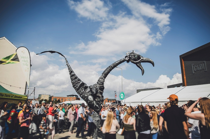 C4DI SAURUS: GIANT BEASTS FROM PREHISTORIC TIMES CLOSE ACT THEATRE FREEDOM FESTIVAL 2017