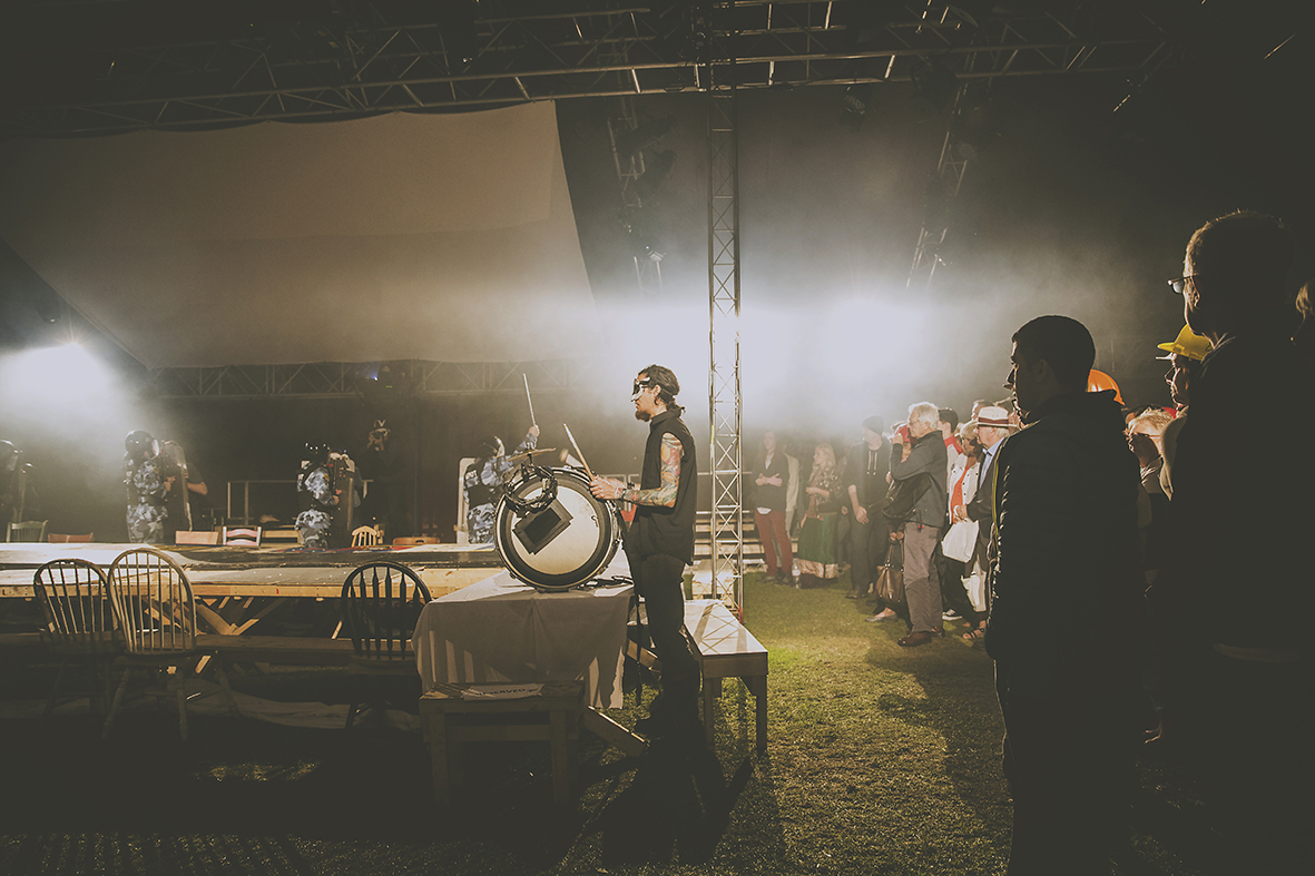 DRUMS COUNTING SHEEP REVOLUTION A GUERRILLA FOLK OPERA FREEDOM FESTIVAL 2017