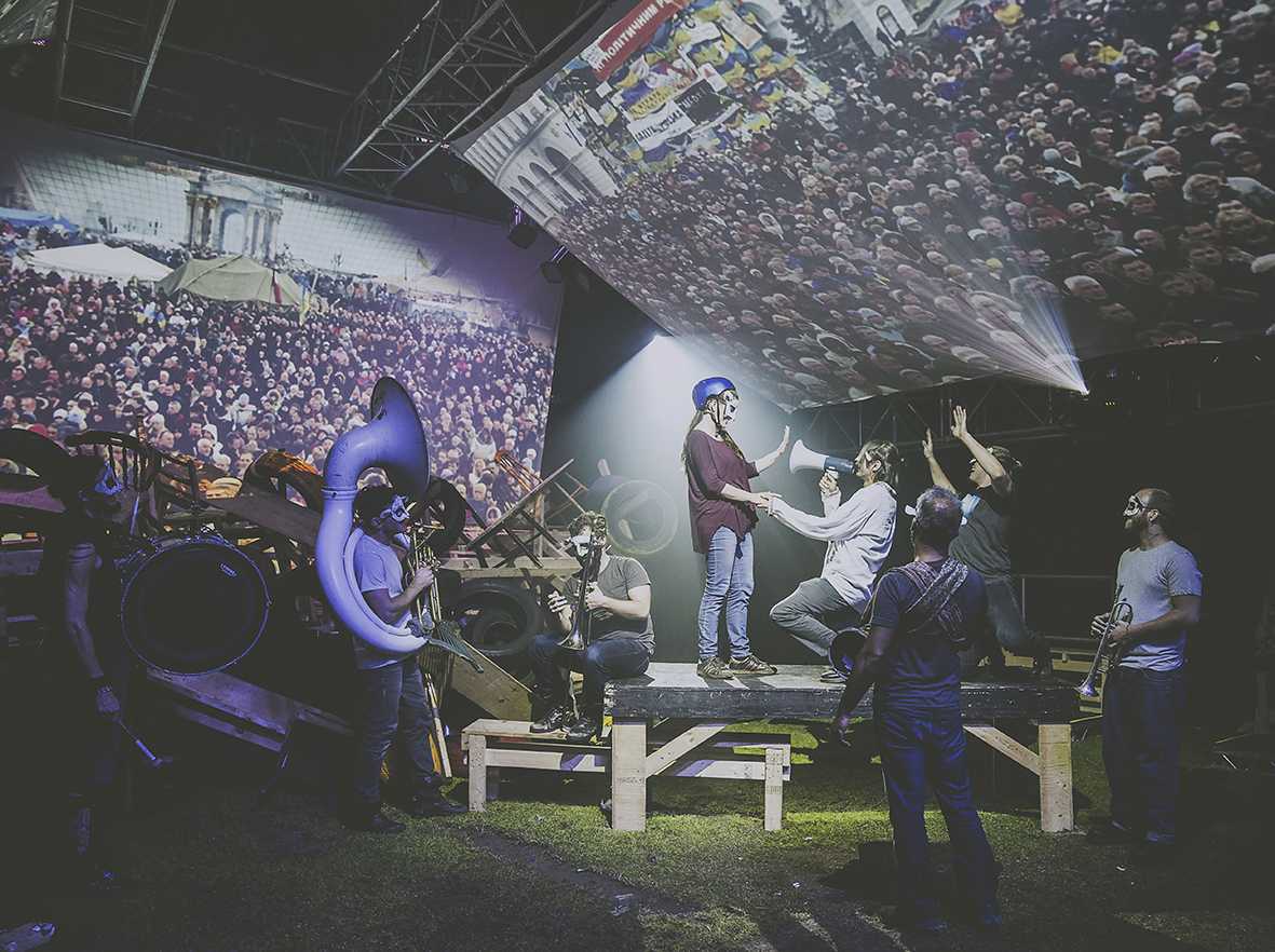 PROPOSAL ON ONE KNEE COUNTING SHEEP REVOLUTION A GUERRILLA FOLK OPERA FREEDOM FESTIVAL 2017