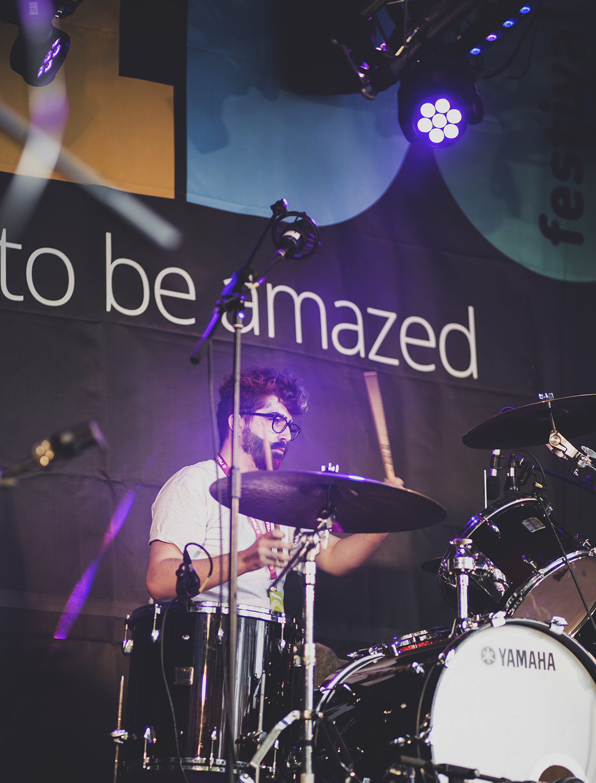 THE DRUMMER HAPPY ENDINGS MUSIC STAGE FREEDOM FESTIVAL 2017