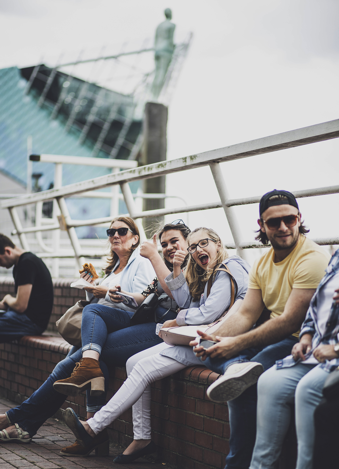 PEOPLE CHEERING FOR THE CAMERA FREEDOM FESTIVAL 2017